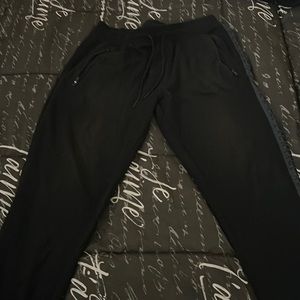 Armani Exchange Black Joggers